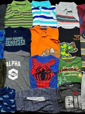 Boys Size 4 Size 4T 4/5 Carter's GAP Shirts Short Oufits Sets Clothes Lot Bundle
